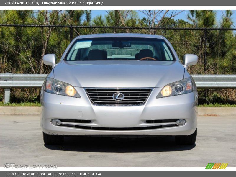 Tungsten Silver Metallic / Light Gray 2007 Lexus ES 350