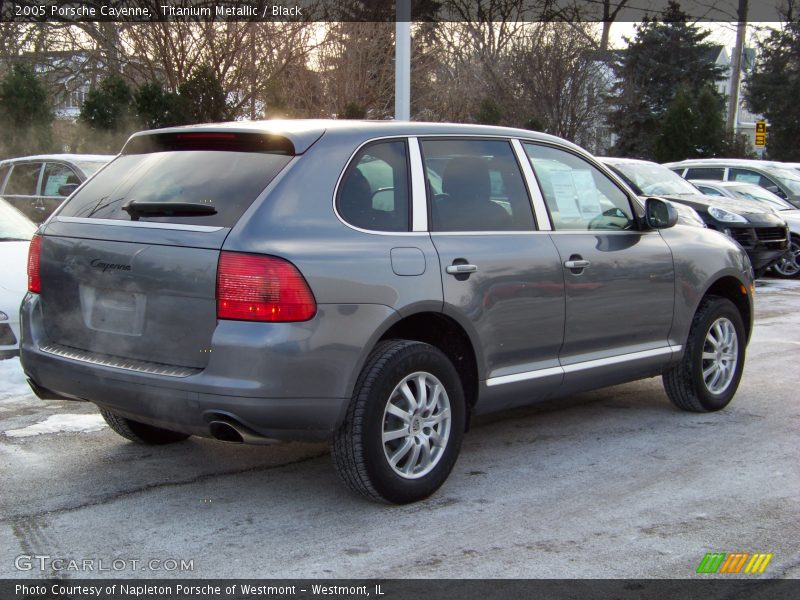 Titanium Metallic / Black 2005 Porsche Cayenne