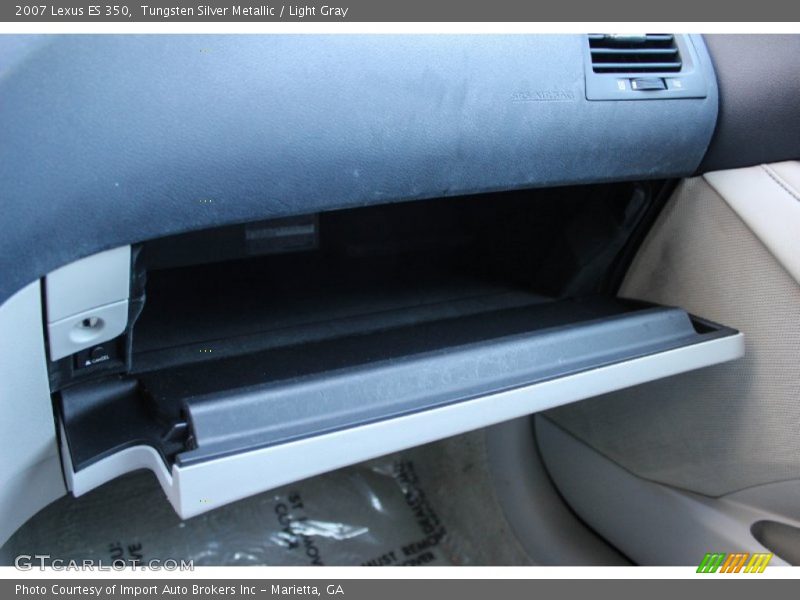 Tungsten Silver Metallic / Light Gray 2007 Lexus ES 350
