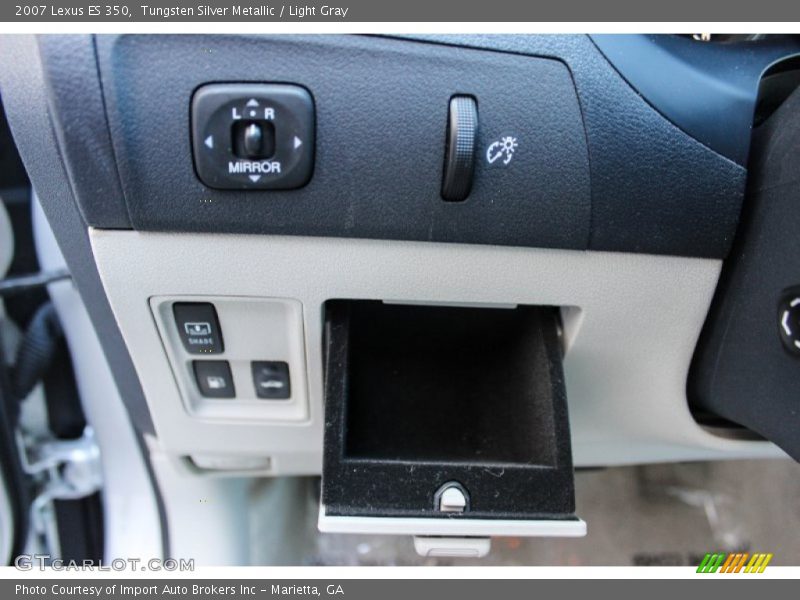 Tungsten Silver Metallic / Light Gray 2007 Lexus ES 350