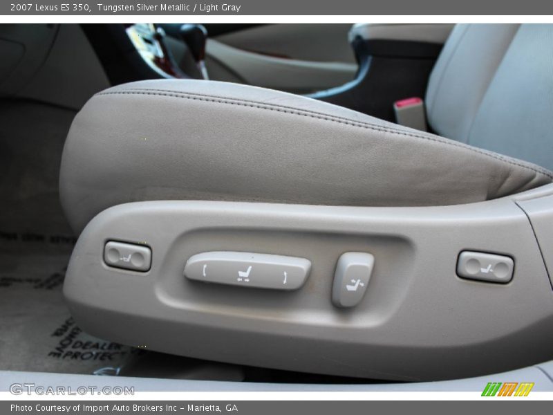 Tungsten Silver Metallic / Light Gray 2007 Lexus ES 350
