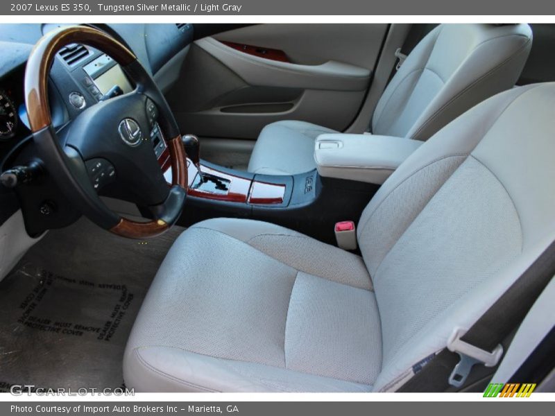 Tungsten Silver Metallic / Light Gray 2007 Lexus ES 350