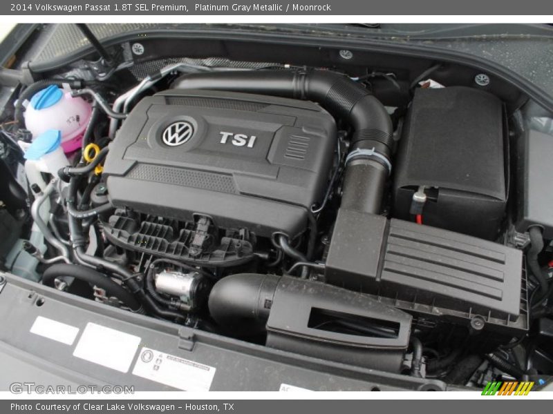 Platinum Gray Metallic / Moonrock 2014 Volkswagen Passat 1.8T SEL Premium
