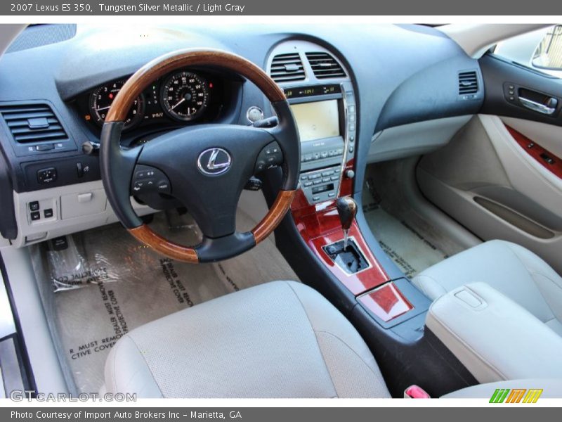 Tungsten Silver Metallic / Light Gray 2007 Lexus ES 350