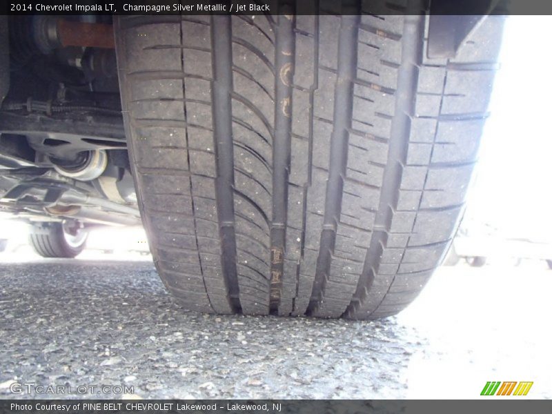 Champagne Silver Metallic / Jet Black 2014 Chevrolet Impala LT