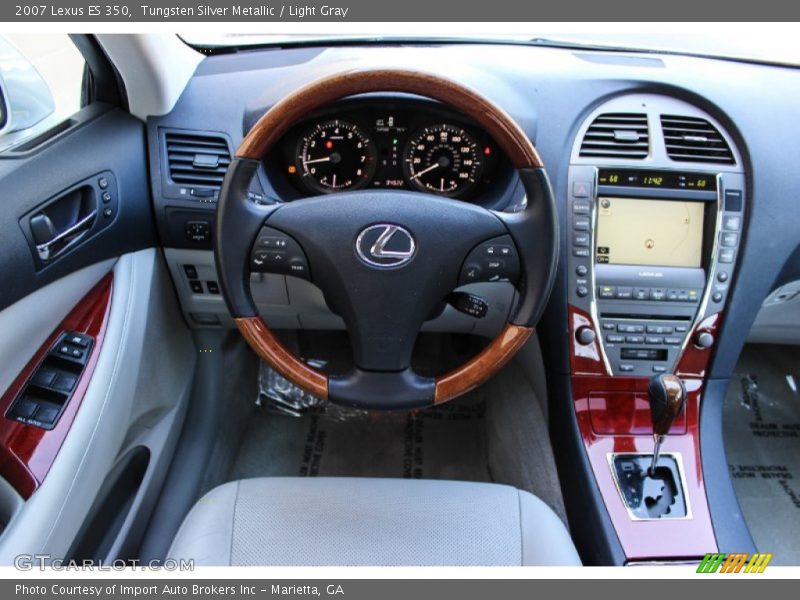 Tungsten Silver Metallic / Light Gray 2007 Lexus ES 350