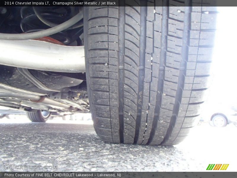 Champagne Silver Metallic / Jet Black 2014 Chevrolet Impala LT