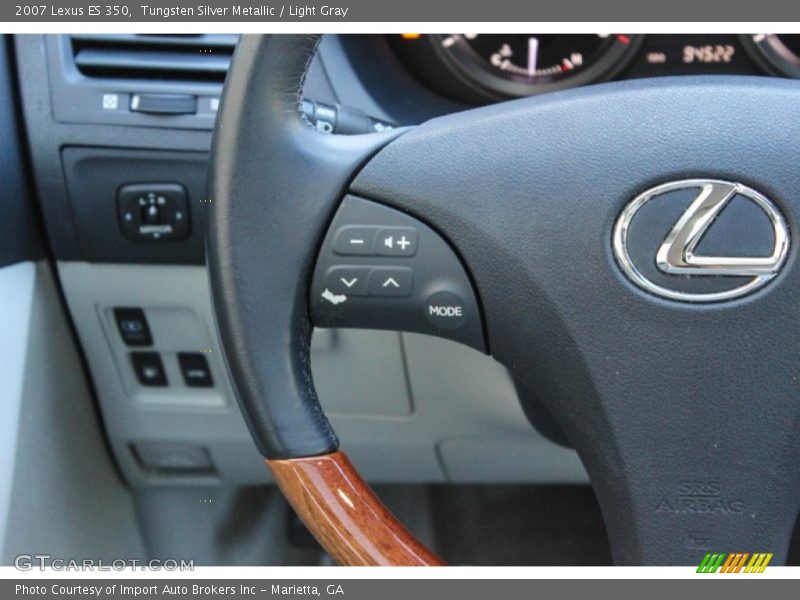 Tungsten Silver Metallic / Light Gray 2007 Lexus ES 350