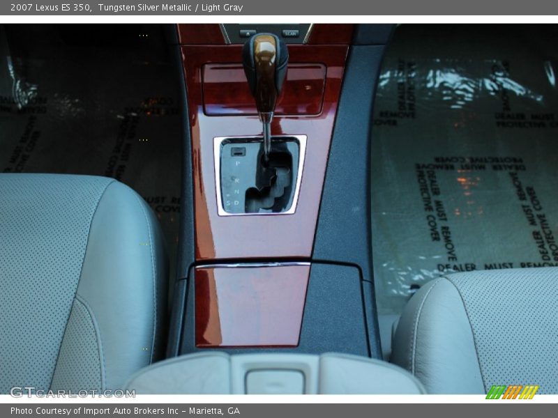Tungsten Silver Metallic / Light Gray 2007 Lexus ES 350