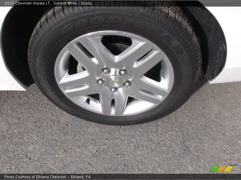 Summit White / Ebony 2013 Chevrolet Impala LT