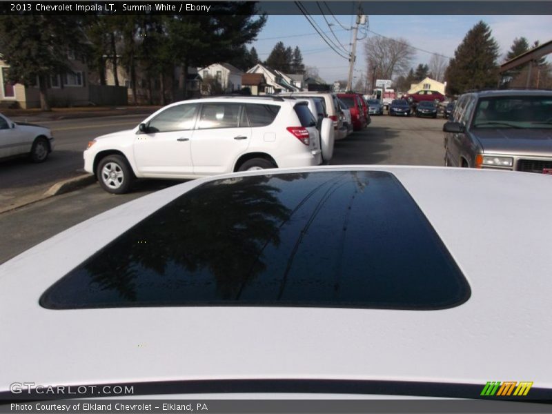 Summit White / Ebony 2013 Chevrolet Impala LT