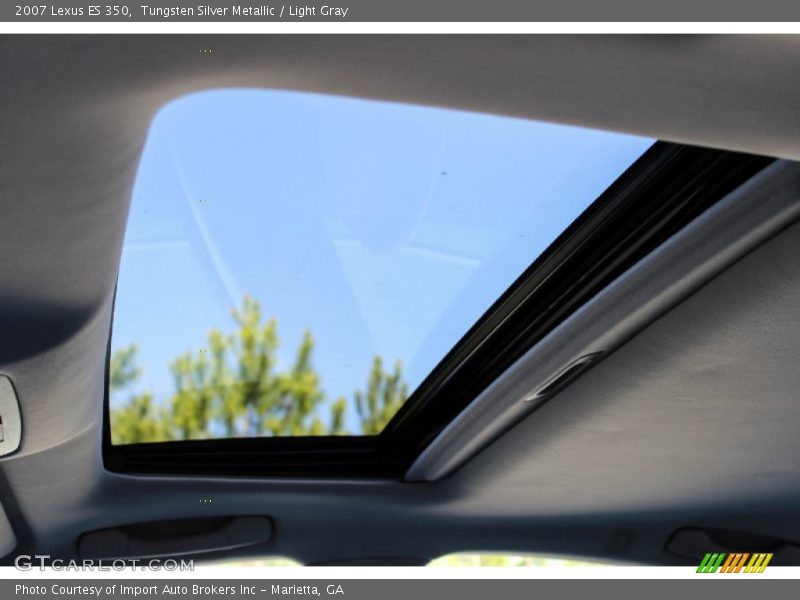 Tungsten Silver Metallic / Light Gray 2007 Lexus ES 350