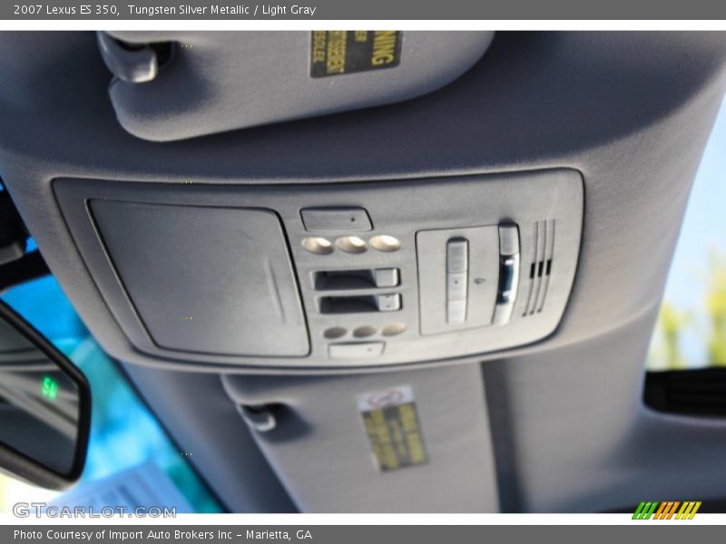 Tungsten Silver Metallic / Light Gray 2007 Lexus ES 350