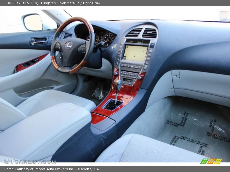Tungsten Silver Metallic / Light Gray 2007 Lexus ES 350