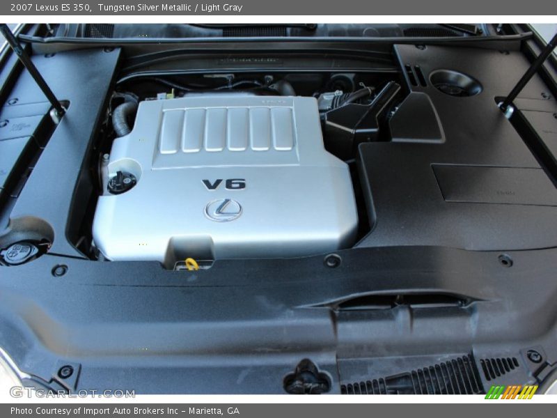Tungsten Silver Metallic / Light Gray 2007 Lexus ES 350
