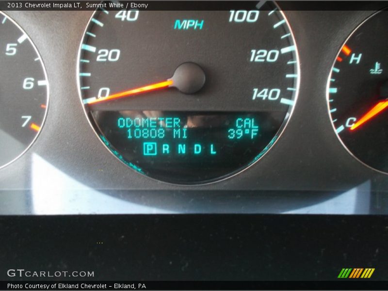 Summit White / Ebony 2013 Chevrolet Impala LT