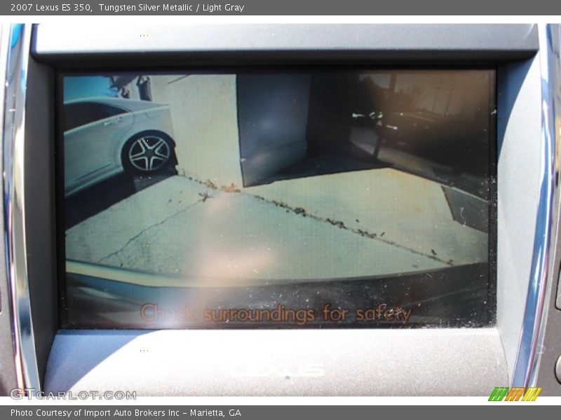 Tungsten Silver Metallic / Light Gray 2007 Lexus ES 350