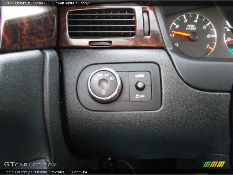 Summit White / Ebony 2013 Chevrolet Impala LT