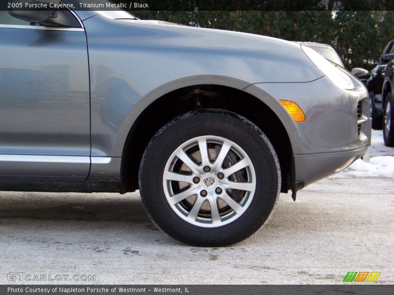 Titanium Metallic / Black 2005 Porsche Cayenne