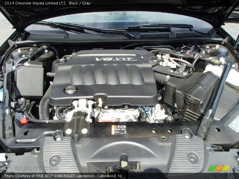 Black / Gray 2014 Chevrolet Impala Limited LTZ