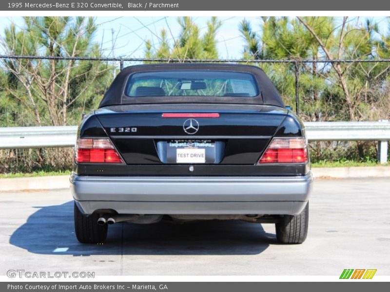 Black / Parchment 1995 Mercedes-Benz E 320 Convertible