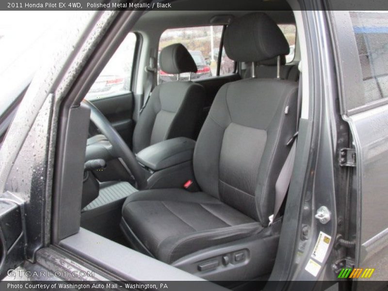Polished Metal Metallic / Black 2011 Honda Pilot EX 4WD