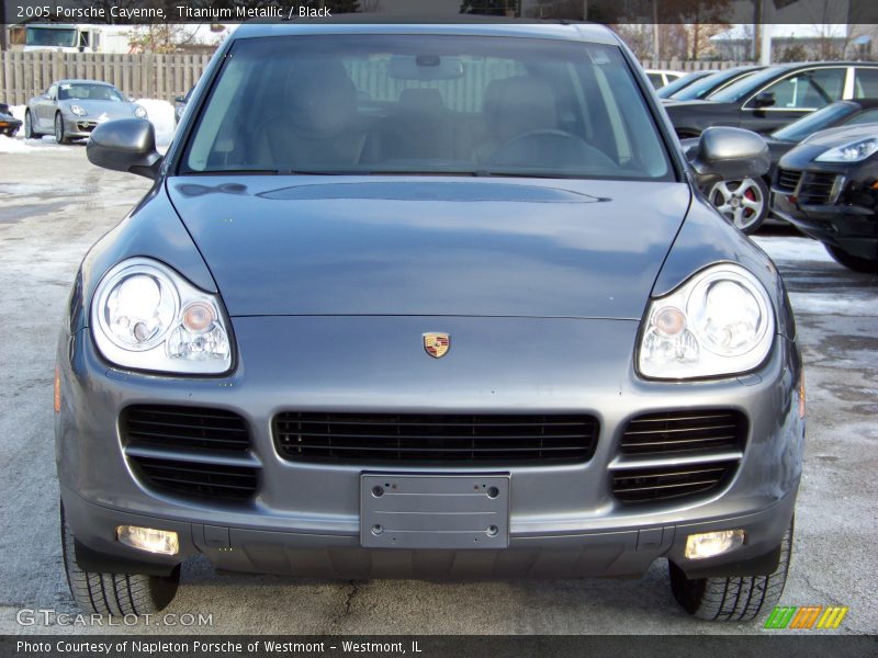 Titanium Metallic / Black 2005 Porsche Cayenne