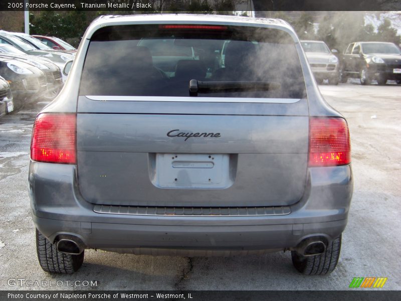 Titanium Metallic / Black 2005 Porsche Cayenne