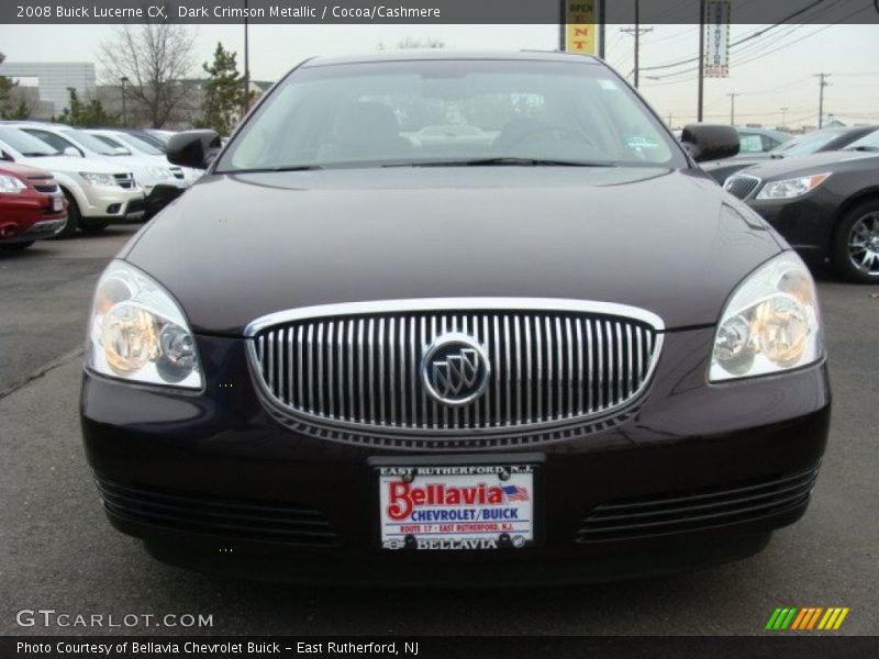 Dark Crimson Metallic / Cocoa/Cashmere 2008 Buick Lucerne CX