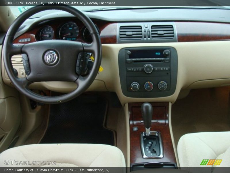 Dark Crimson Metallic / Cocoa/Cashmere 2008 Buick Lucerne CX