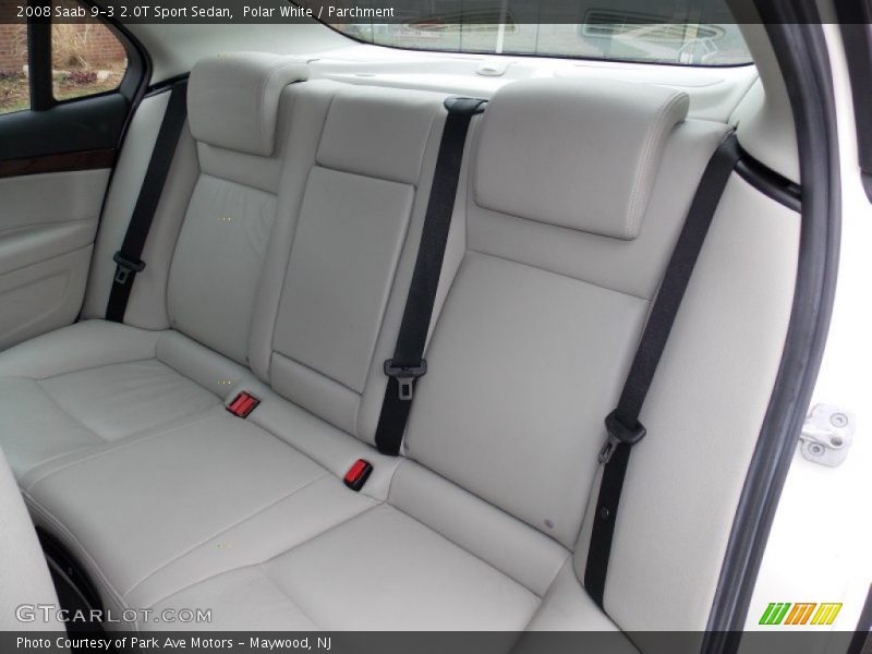 Polar White / Parchment 2008 Saab 9-3 2.0T Sport Sedan