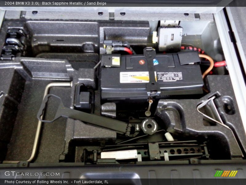 Tool Kit of 2004 X3 3.0i