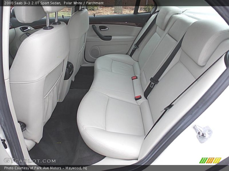 Polar White / Parchment 2008 Saab 9-3 2.0T Sport Sedan