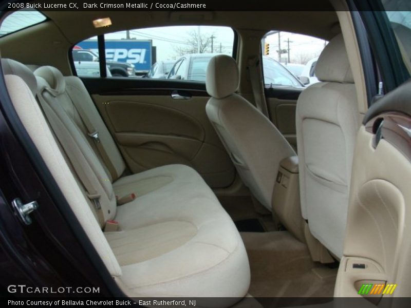 Dark Crimson Metallic / Cocoa/Cashmere 2008 Buick Lucerne CX