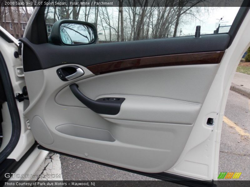 Polar White / Parchment 2008 Saab 9-3 2.0T Sport Sedan
