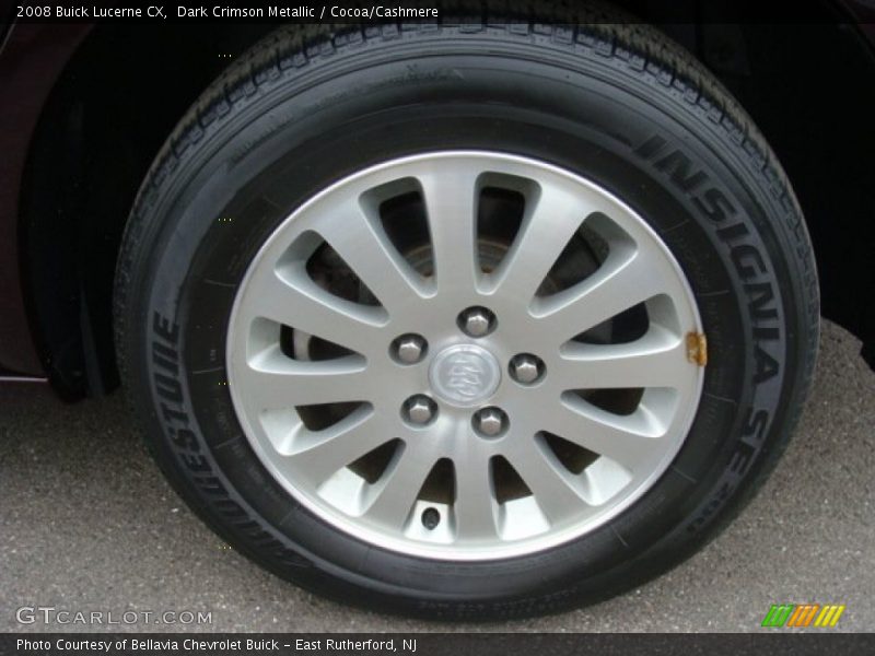 Dark Crimson Metallic / Cocoa/Cashmere 2008 Buick Lucerne CX