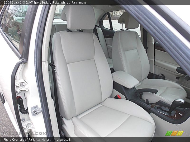 Polar White / Parchment 2008 Saab 9-3 2.0T Sport Sedan