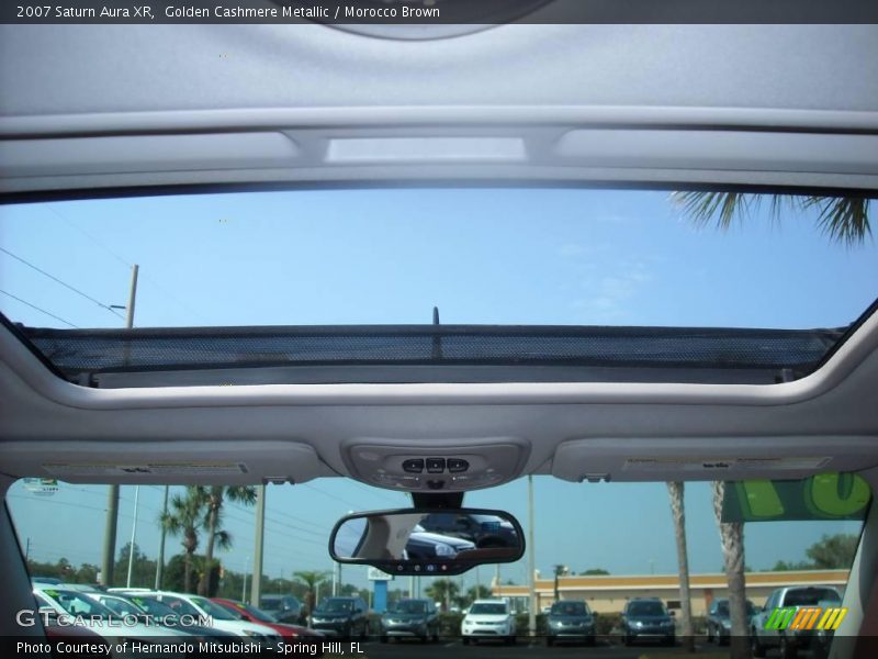 Golden Cashmere Metallic / Morocco Brown 2007 Saturn Aura XR