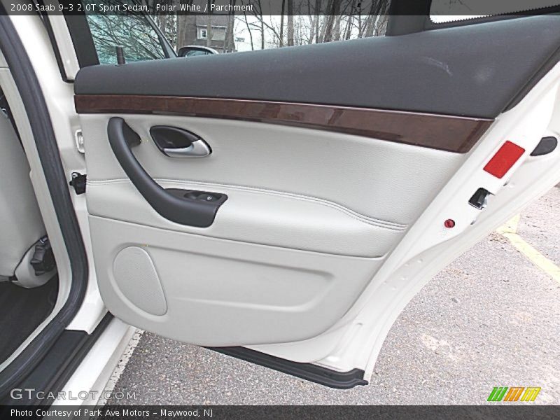 Polar White / Parchment 2008 Saab 9-3 2.0T Sport Sedan