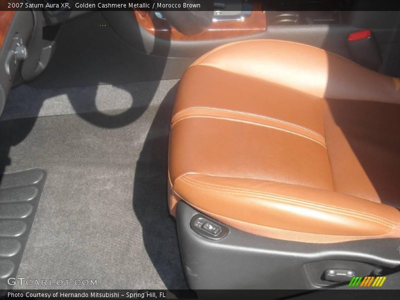 Golden Cashmere Metallic / Morocco Brown 2007 Saturn Aura XR