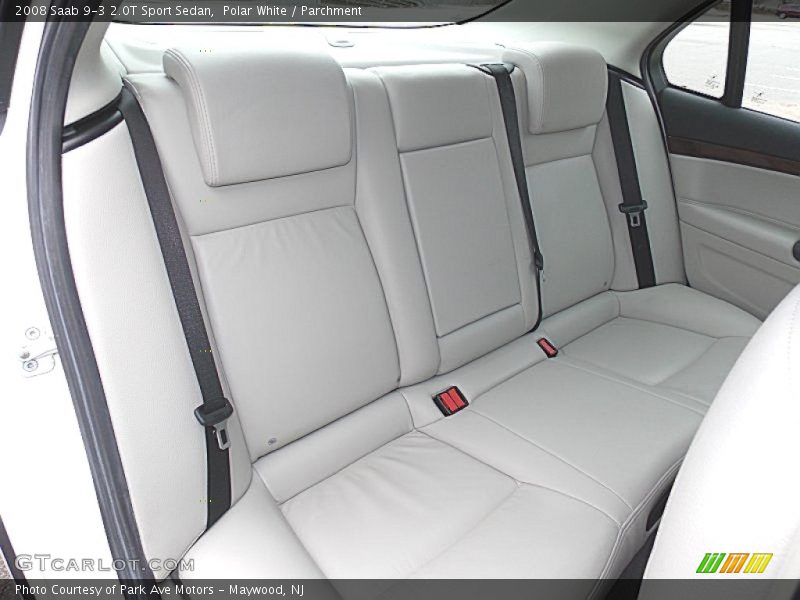 Polar White / Parchment 2008 Saab 9-3 2.0T Sport Sedan