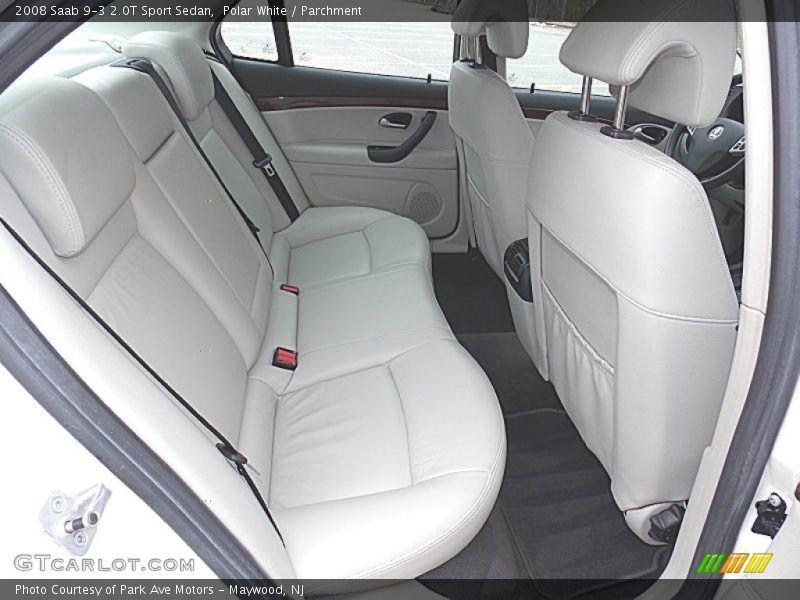 Polar White / Parchment 2008 Saab 9-3 2.0T Sport Sedan
