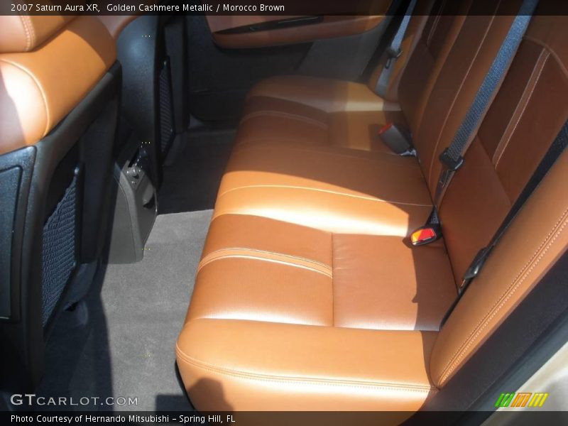 Golden Cashmere Metallic / Morocco Brown 2007 Saturn Aura XR