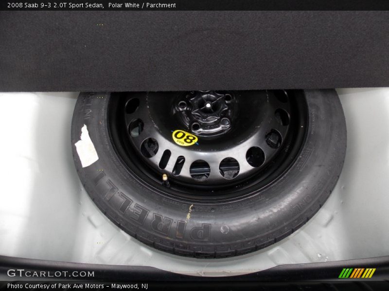 Polar White / Parchment 2008 Saab 9-3 2.0T Sport Sedan