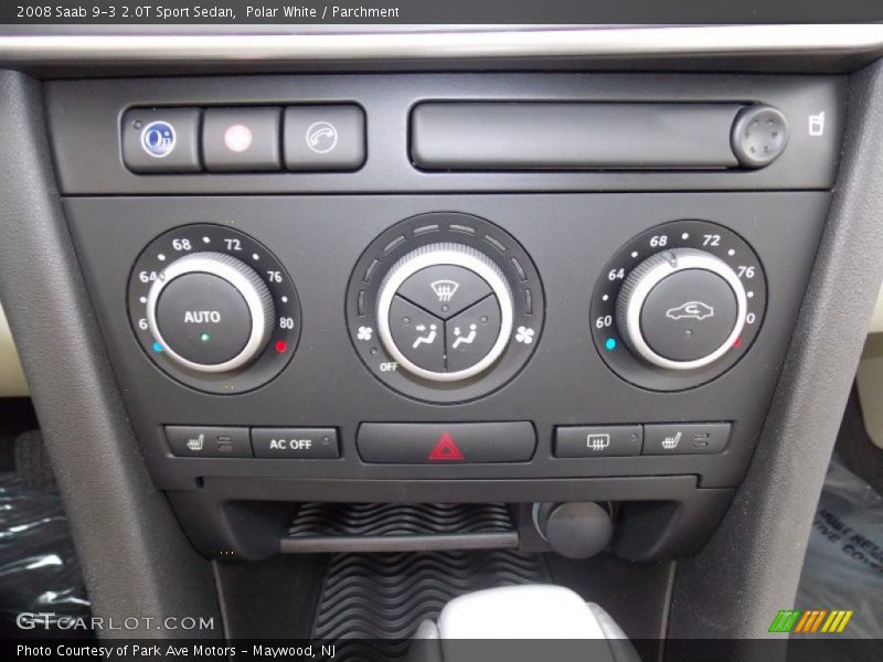 Polar White / Parchment 2008 Saab 9-3 2.0T Sport Sedan