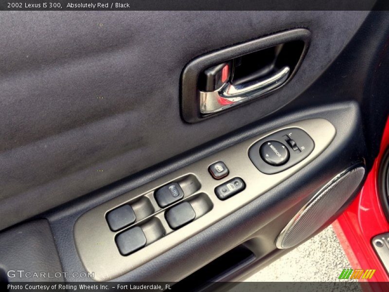 Controls of 2002 IS 300