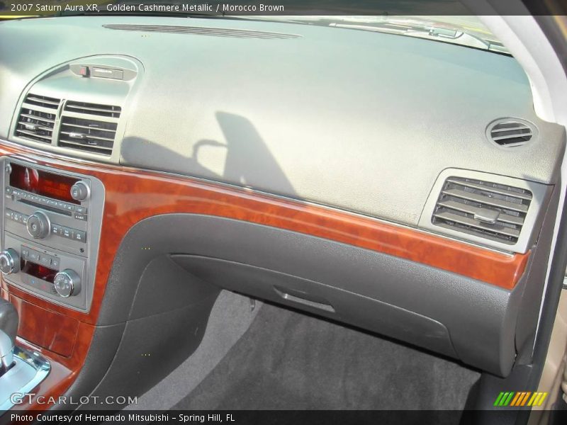 Golden Cashmere Metallic / Morocco Brown 2007 Saturn Aura XR