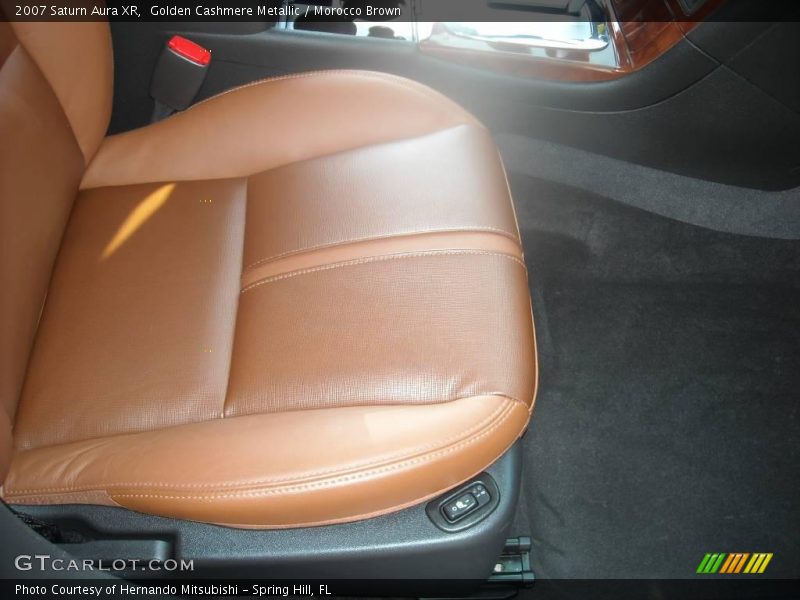 Golden Cashmere Metallic / Morocco Brown 2007 Saturn Aura XR
