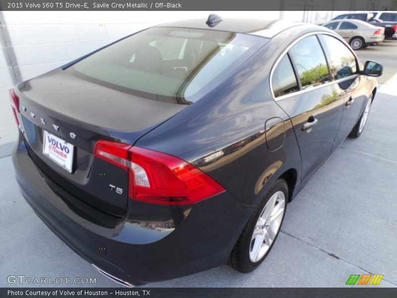 Savile Grey Metallic / Off-Black 2015 Volvo S60 T5 Drive-E