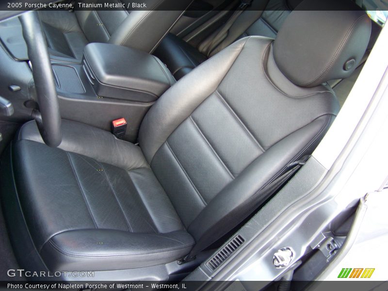 Titanium Metallic / Black 2005 Porsche Cayenne